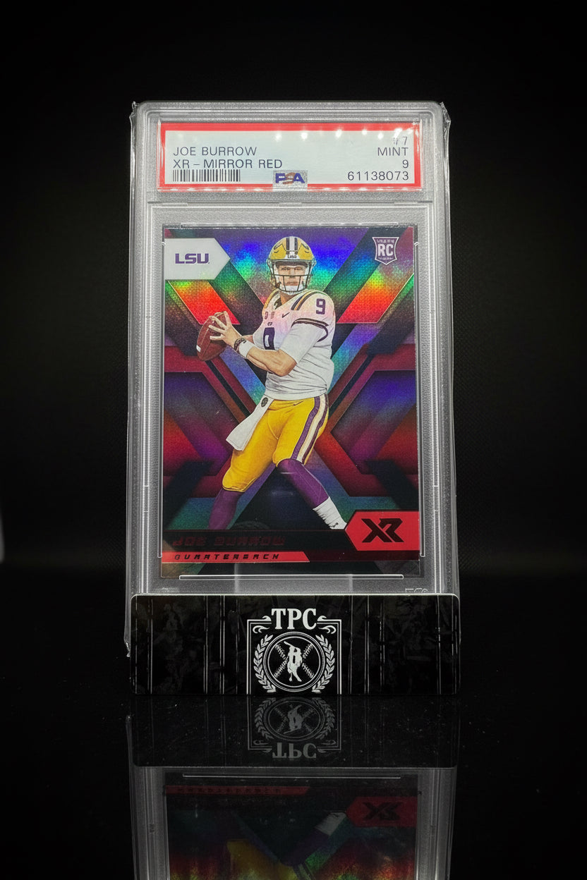 2020 Panini Chronicles DP JOE BURROW XR-Mirror Red #1 PSA 9!
