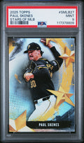 2025 Topps Stars Of Mlb #SMLB27 Paul Skenes PSA 9 #/50