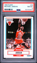 1990 Fleer #26 Michael Jordan PSA 8