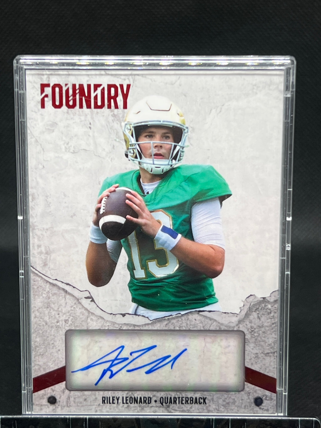 2025 Score #BAS-RL Riley Leonard 2025 Pulse Riley Leonard Auto /40 #/40