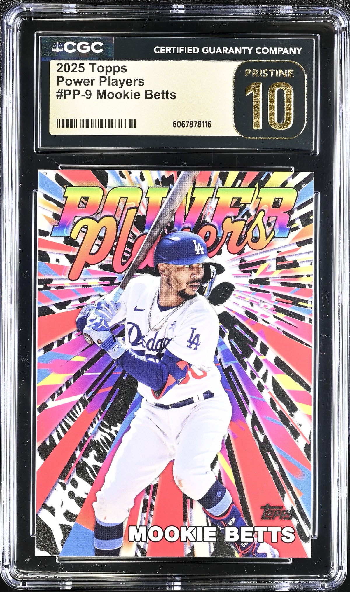 2025 Topps #PP-9 Mookie Betts Power Players CGC 10