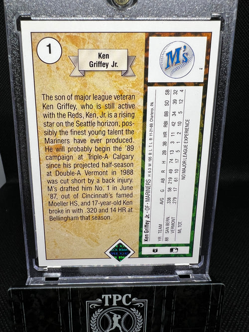 1989 Upper Deck Ken Griffey Jr RC #1